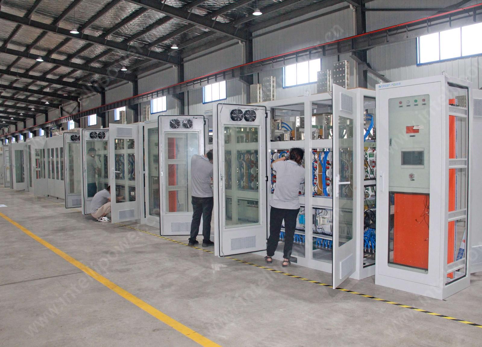 美狮贵宾会制氢整流设备装配图(1)